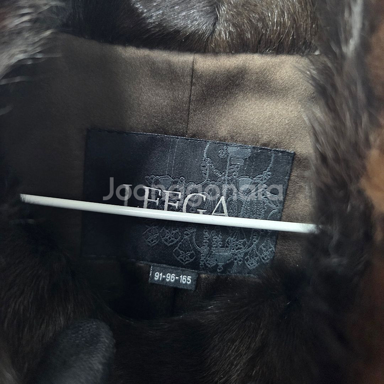 55(96) 리가 양가죽 밍크 조끼 자켓--3