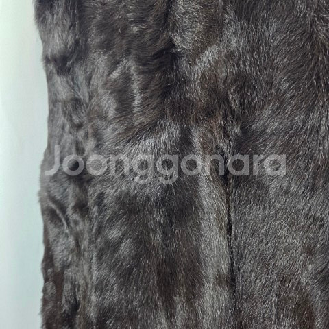 55(96) 리가 양가죽 밍크 조끼 자켓--7