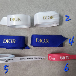 정품) 디올 리본