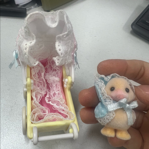 실바니안 패밀리 아기 오리 와 유모차