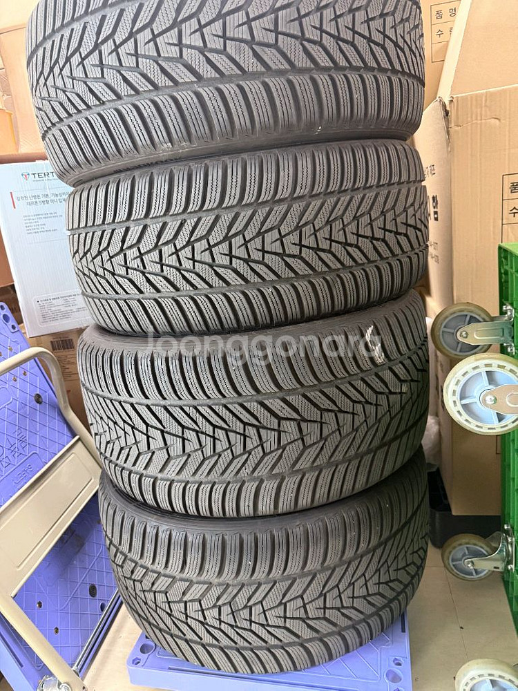 BMW x5 (G05바디)윈터타이어 한대분판매합니다.한국타이어 아이셉트에보3X--4