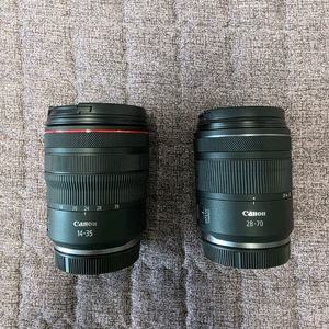 캐논 rf 14 35 / rf 28 70