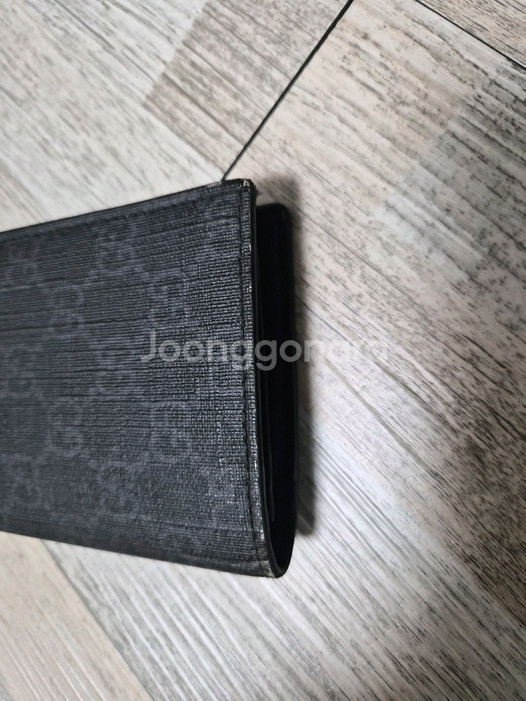 구찌 GG 캔버스 스네이크 패턴 장지갑--3