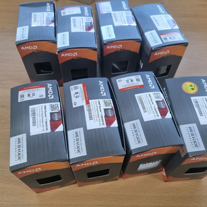 5800x3d 정품 빈박스만