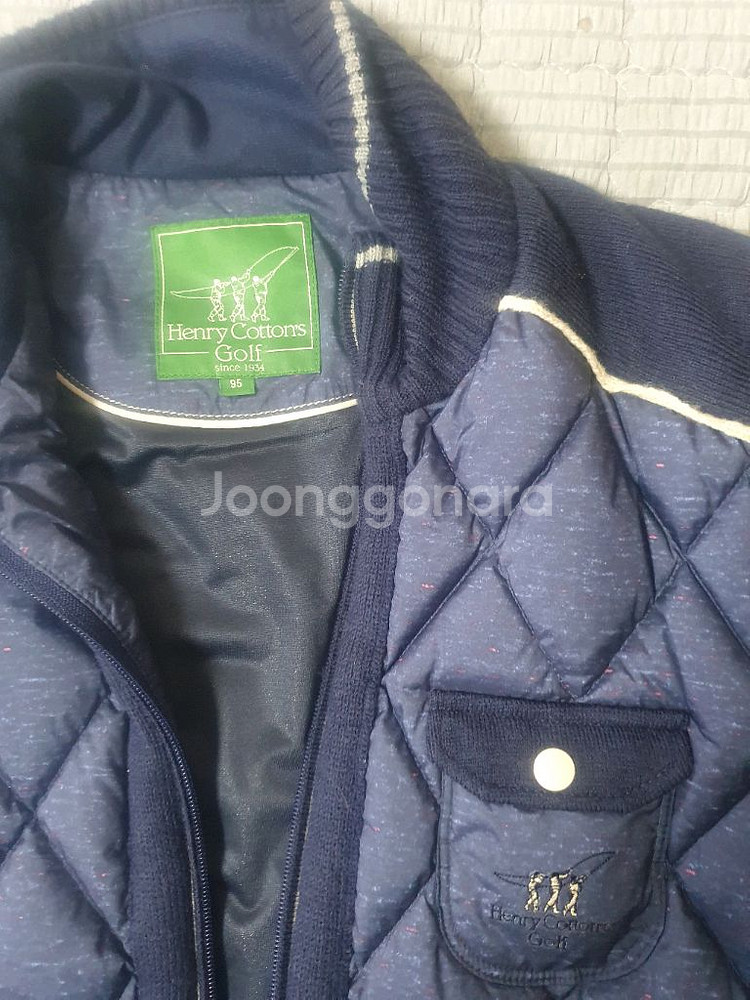헨리코튼 골프 오리털 패딩 점퍼 95--2