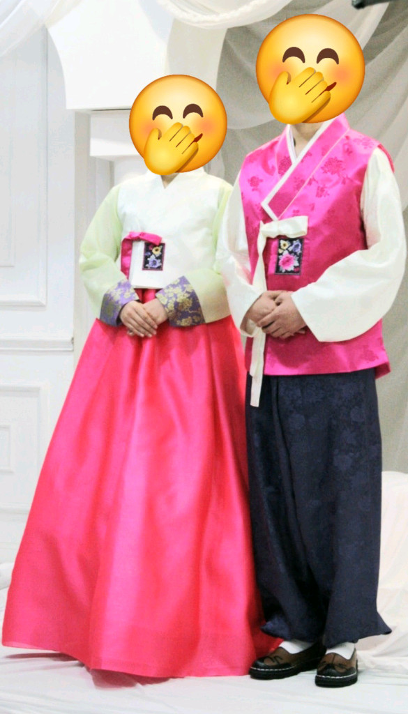 신랑 신부 한복 (한남동 맞춤제작)--1