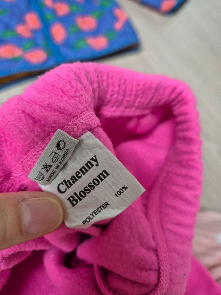 채니블라썸 하트핑바지 XL--1