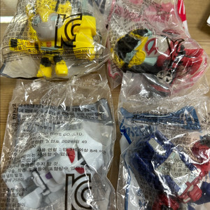 맥도날드 해피밀 트랜스포머 4종 세트