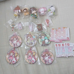 일괄)카드캡터 체리 피규어 굿즈세트(내용참고)