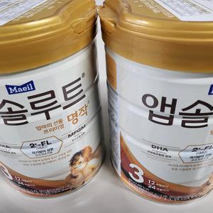 맥일 앱솔루트 명작 3단계 분유 2캔 세트