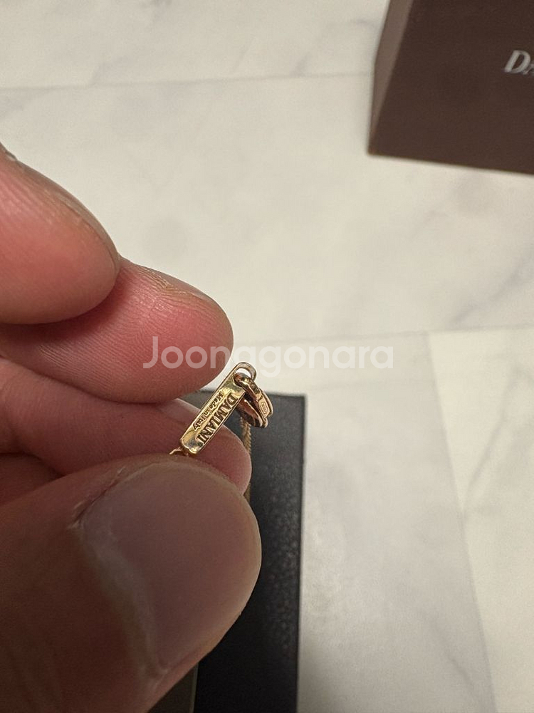 다미아니 벨에포크 레인보우 M사이즈 목걸이 풀구성 판매--5