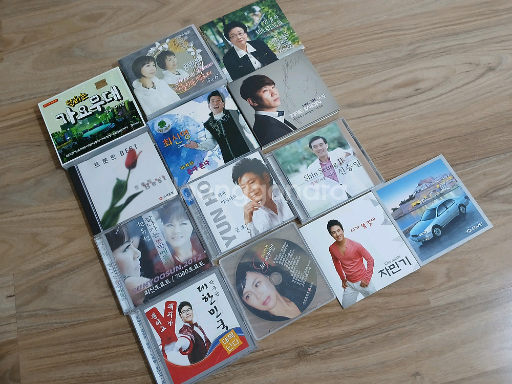 트로트 CD 13개--0