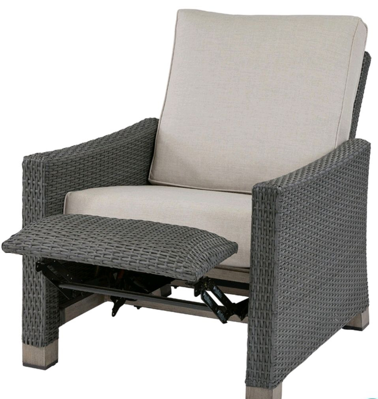 코스트코 샌디 쇼어 4인 야외 소파 정원 소파 세트입니다 이미지