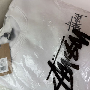 새상품 반값택포 스투시맨투맨 기모 남녀공용s사이즈 95