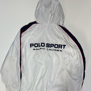 폴로 랄프로렌 스포츠 올드스쿨 뒷 로고 후드 바람막이 이미지