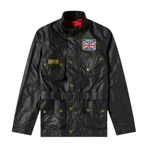 바버 인터내셔널 유니언잭 라지 사이즈 새상품