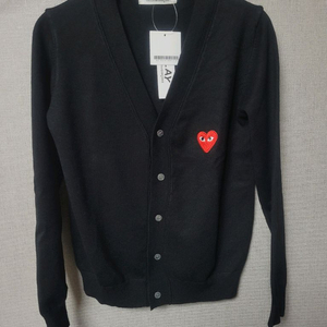 꼼데가르송 플레이 하트 여성가디건