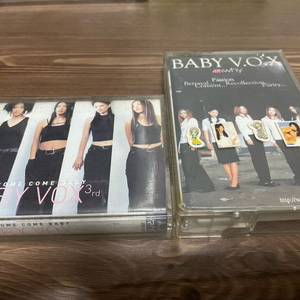 베이비복스 3집 4집 카세트 테이프 앨범 음반
