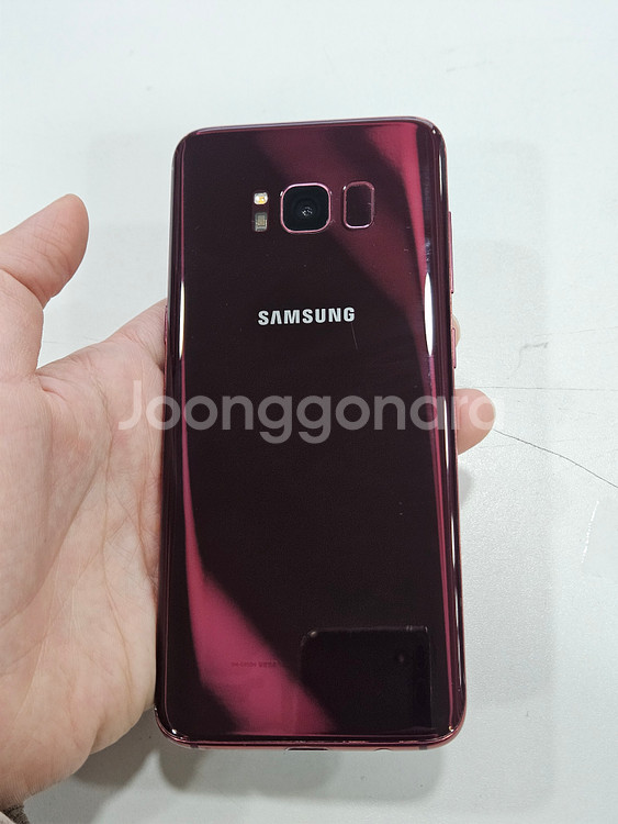 갤럭시S8 64GB 레드 가성비폰--0