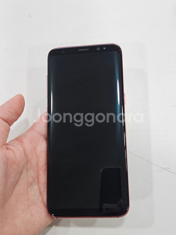 갤럭시S8 64GB 레드 가성비폰--5