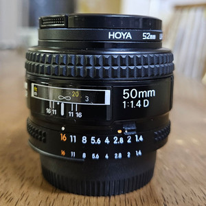 니콘 AF 50mm f1.4D 단렌즈 단품 [12만]