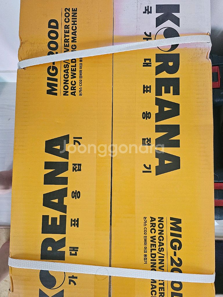 코리아나 MIG-200D 용접기 새제품--4