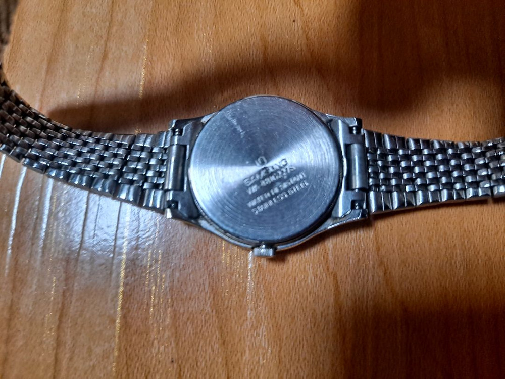 카파(KAPPA) 쿼츠 은색 메탈 시계 여성용--5