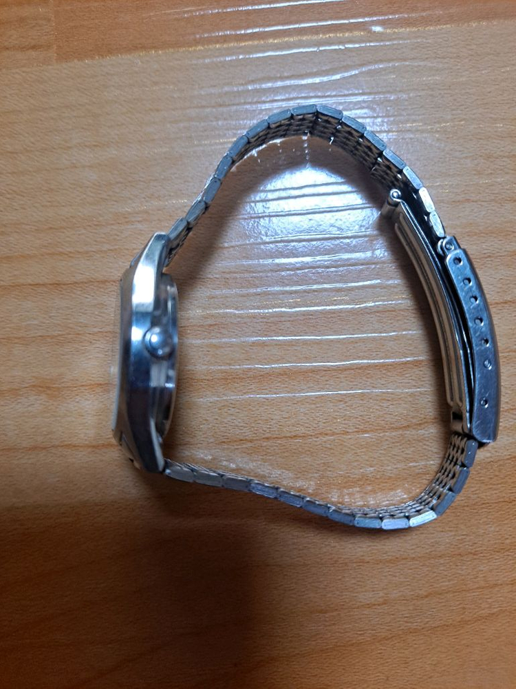 카파(KAPPA) 쿼츠 은색 메탈 시계 여성용--3