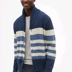GAP 갭 스트라이프 니트 가디건 L