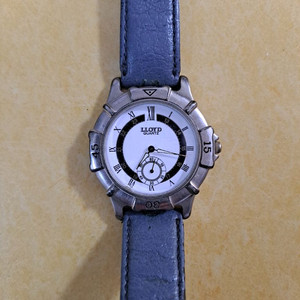 LLOYD 쿼츠 가죽 여성 남섬 손목시계