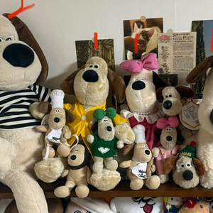 그로밋 대형 중형 키링 인형들 일괄 팝니다