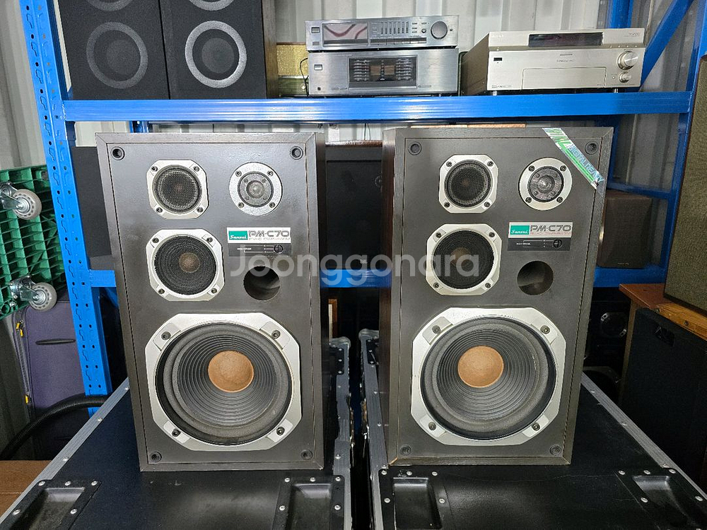 1983년출시 빈티지 SANSUI PM-C70 4웨이 160W 스피커--0