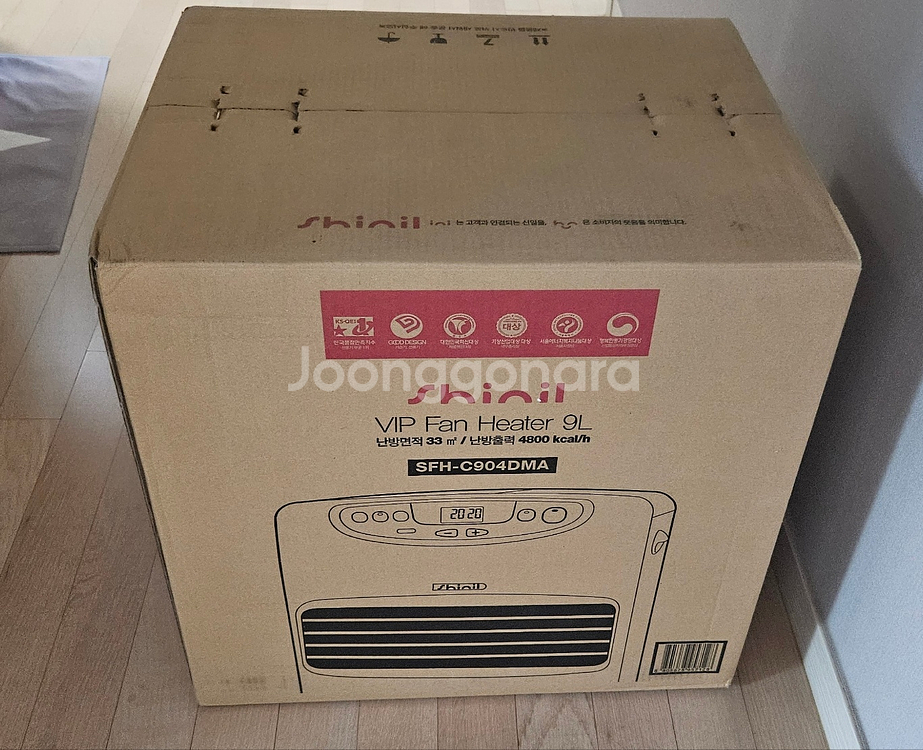 신일 팬히터 900 SFH-C904DMA 미개봉 새상품--0