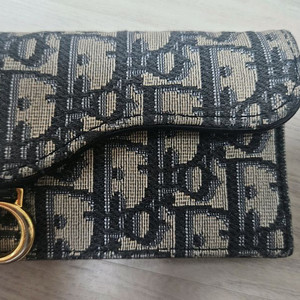 (정품)디올 오블리크 반지갑