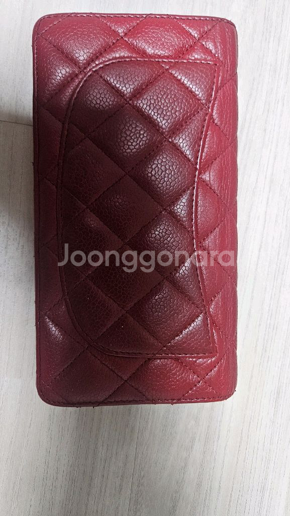 (정품) 샤넬 케비어 장지갑입니다--2