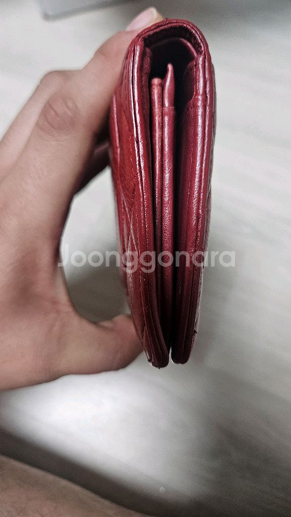 (정품) 샤넬 케비어 장지갑입니다--6