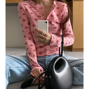 메이비베이비 디어리스트 루비 티셔츠 핑크