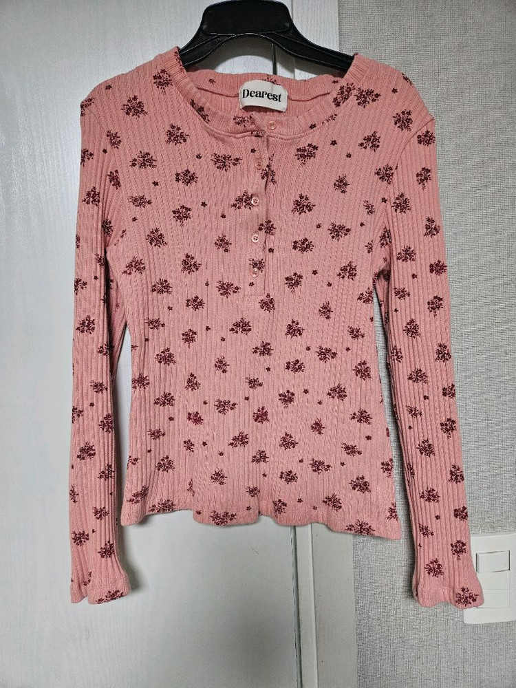 메이비베이비 디어리스트 루비 티셔츠 핑크--7