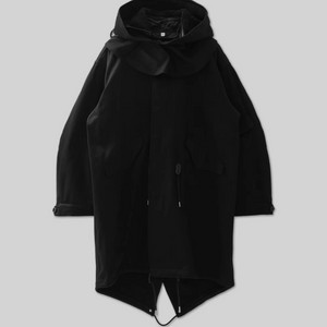 버버리/로고 프린트 양털 파카/XXXL(115-120)