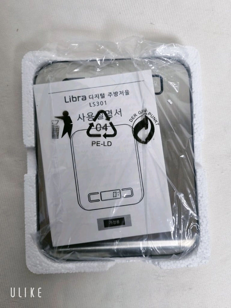 리브라 (Libra) LS301 디지털 주방 저울 (새상품) 이미지