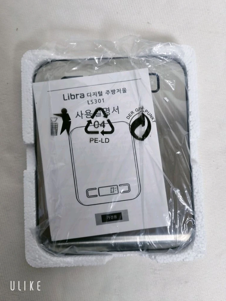 리브라 (Libra) LS301 디지털 주방 저울 (새상품) 이미지
