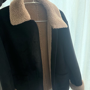 문달 무스탕 dieppe shearing harf coat