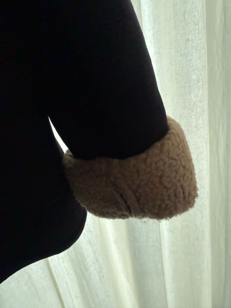 문달 무스탕 dieppe shearing harf coat--2