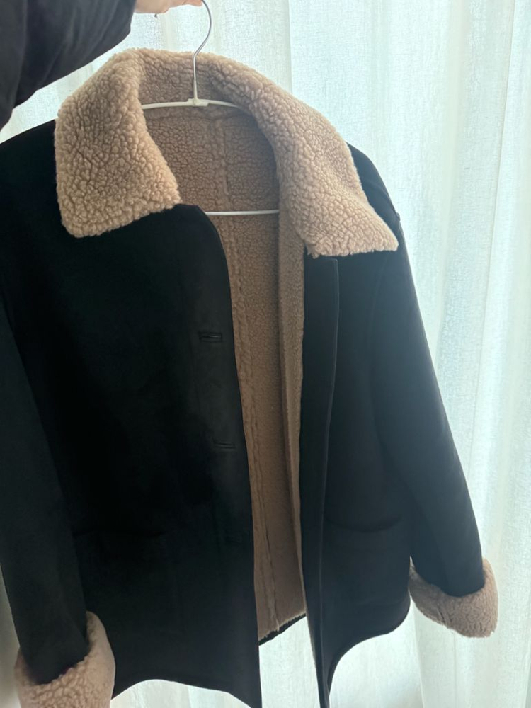 문달 무스탕 dieppe shearing harf coat--5