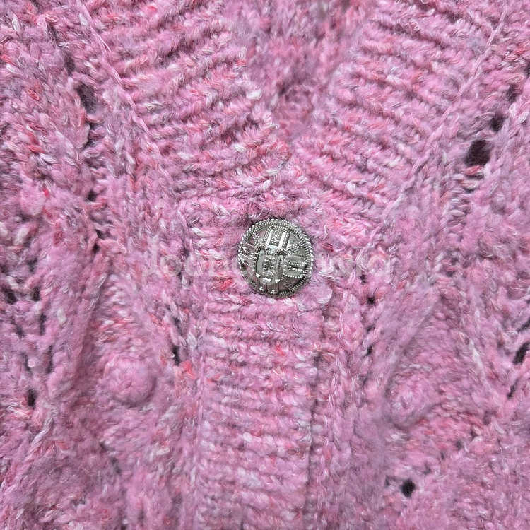 마인 폼폼 케이블 니트 가디건 랑방 타임 더캐시미어--3