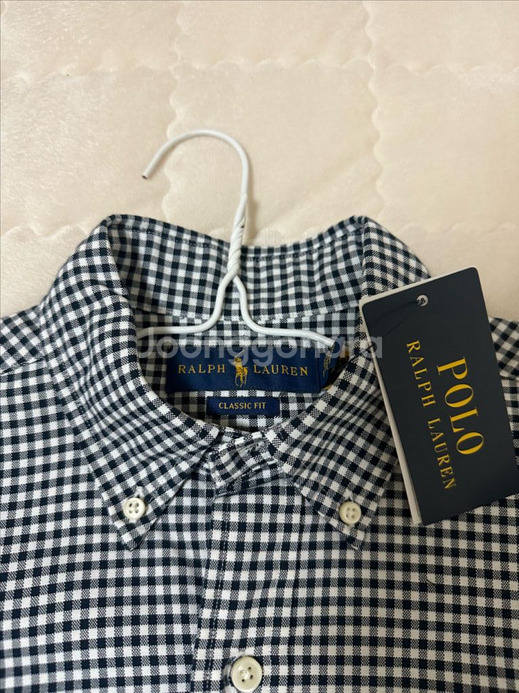 폴로 랄프로렌 체크 셔츠 (새상품)--1