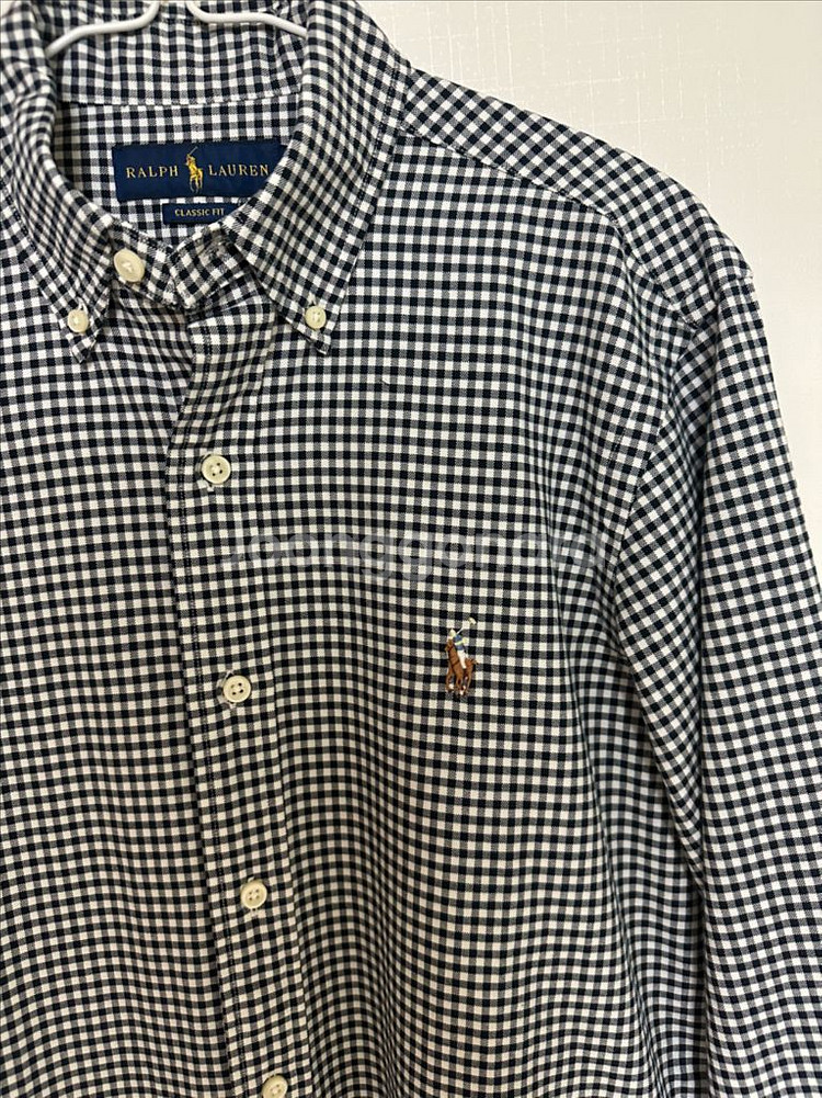 폴로 랄프로렌 체크 셔츠 (새상품)--6