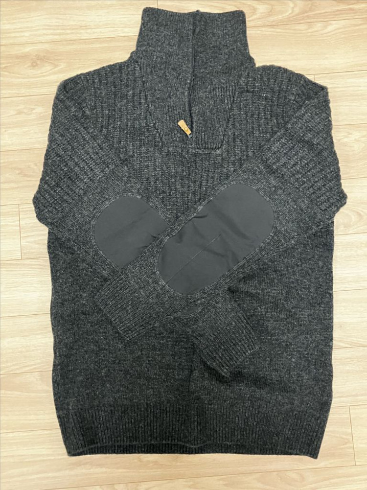 피엘라벤 여성 오빅 하프집업니트 S--1