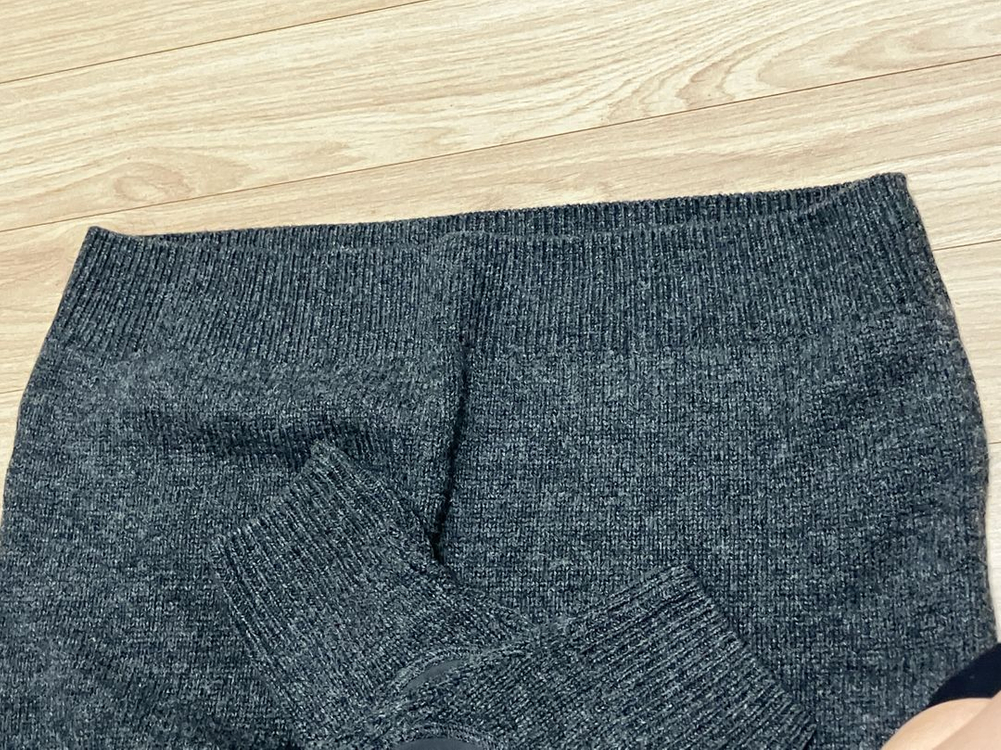 피엘라벤 여성 오빅 하프집업니트 S--5