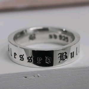 블레스드 블렛 실버 반지